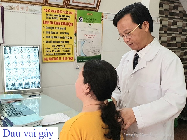 Đau vai gáy, thuốc gì chữa đau vai gáy 