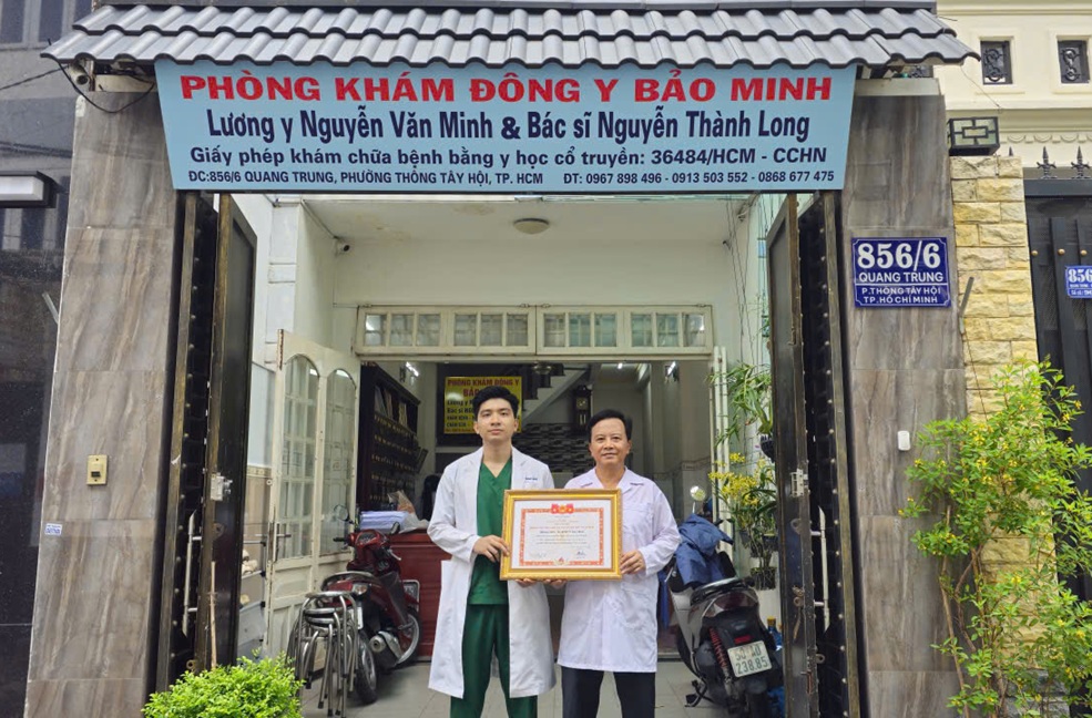 Phòng chẩn trị y học cổ truyền tiêu biểu toàn quốc