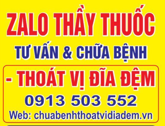 chữa thoát vị đĩa đệm