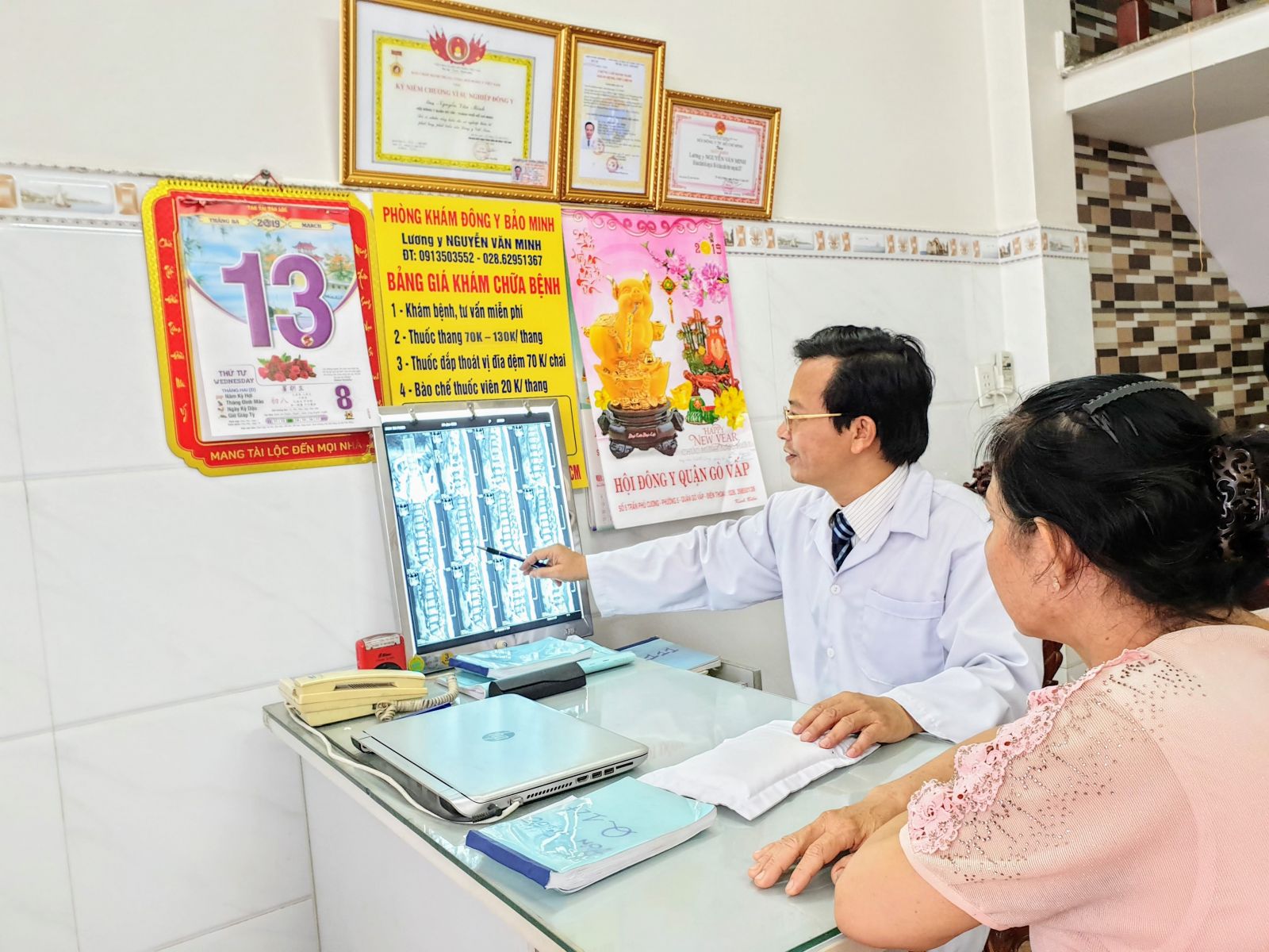 Trị thoát vị đĩa đệm, hết bệnh hết triệu chứng đau lưng